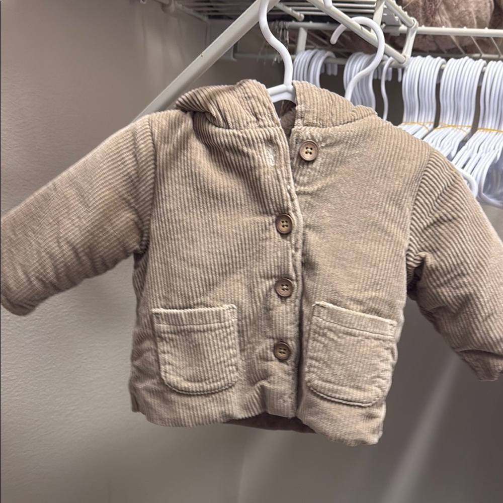 Carter's Tan Corduroy Kids Jacket
